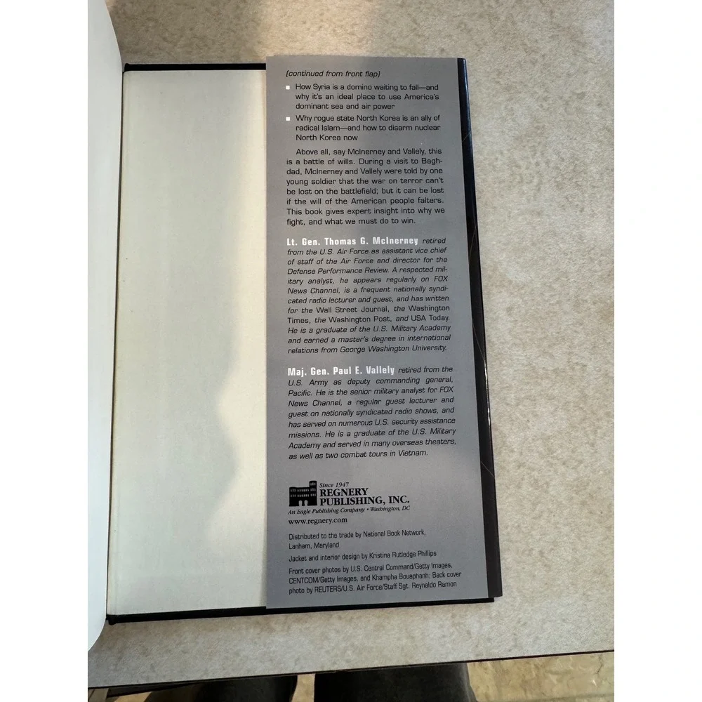 Endgame Blueprint for Victory War on Terror McInerney Vallely Hardcover 2004